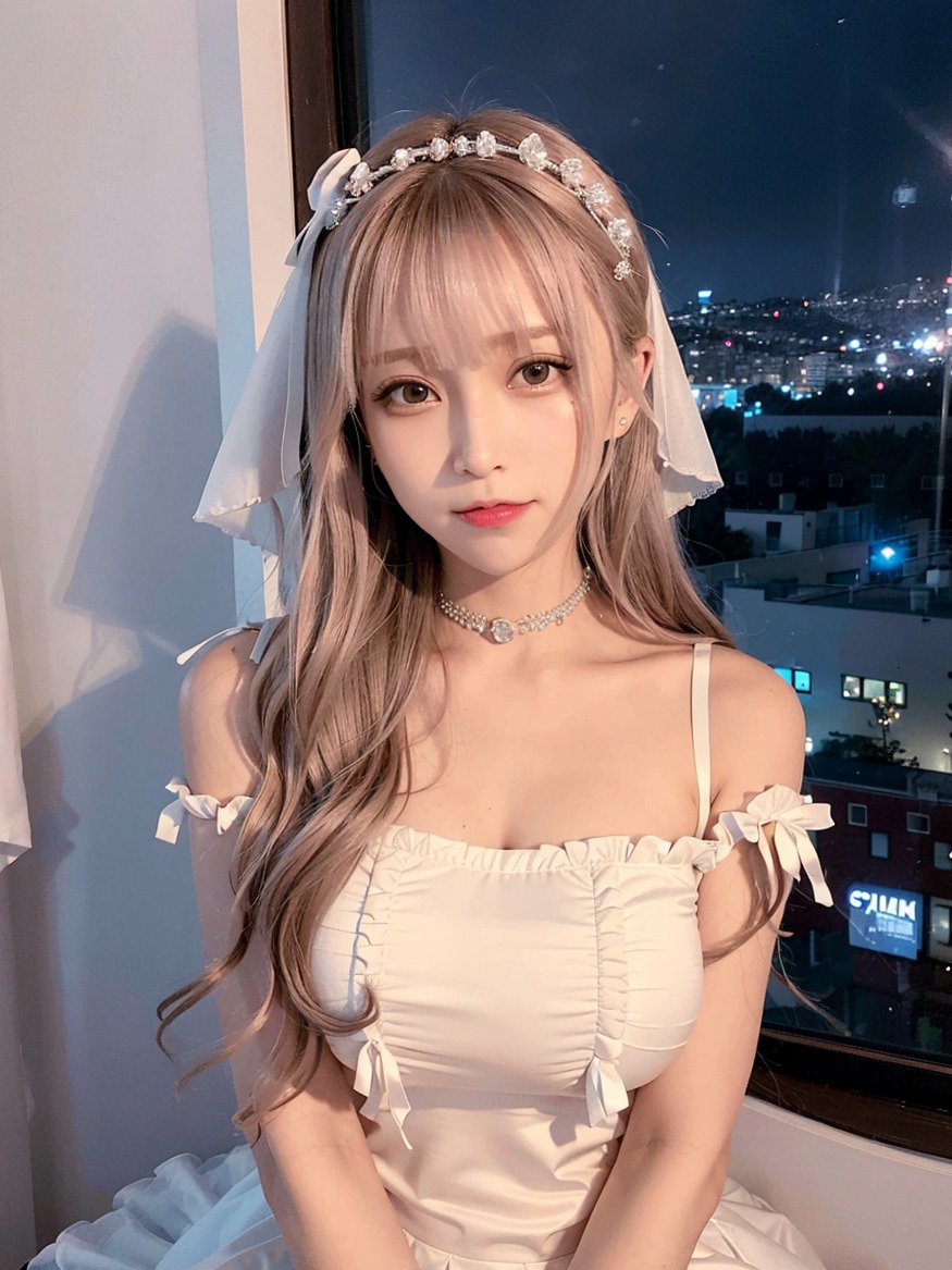 图片[1]-婚纱 look 今晚我将在镜子前婉约绽放 - 如意-如意