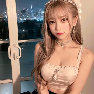 虚拟世界的夜光 如繁星在地上舞蹈    #Ai绘画#晚安-如意