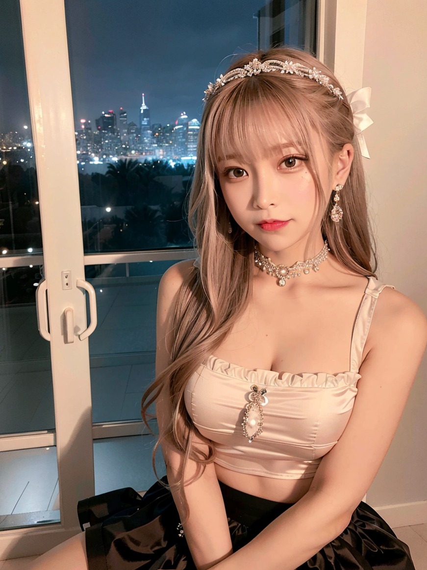 虚拟世界的夜光 如繁星在地上舞蹈 #Ai绘画#晚安 - 如意-如意