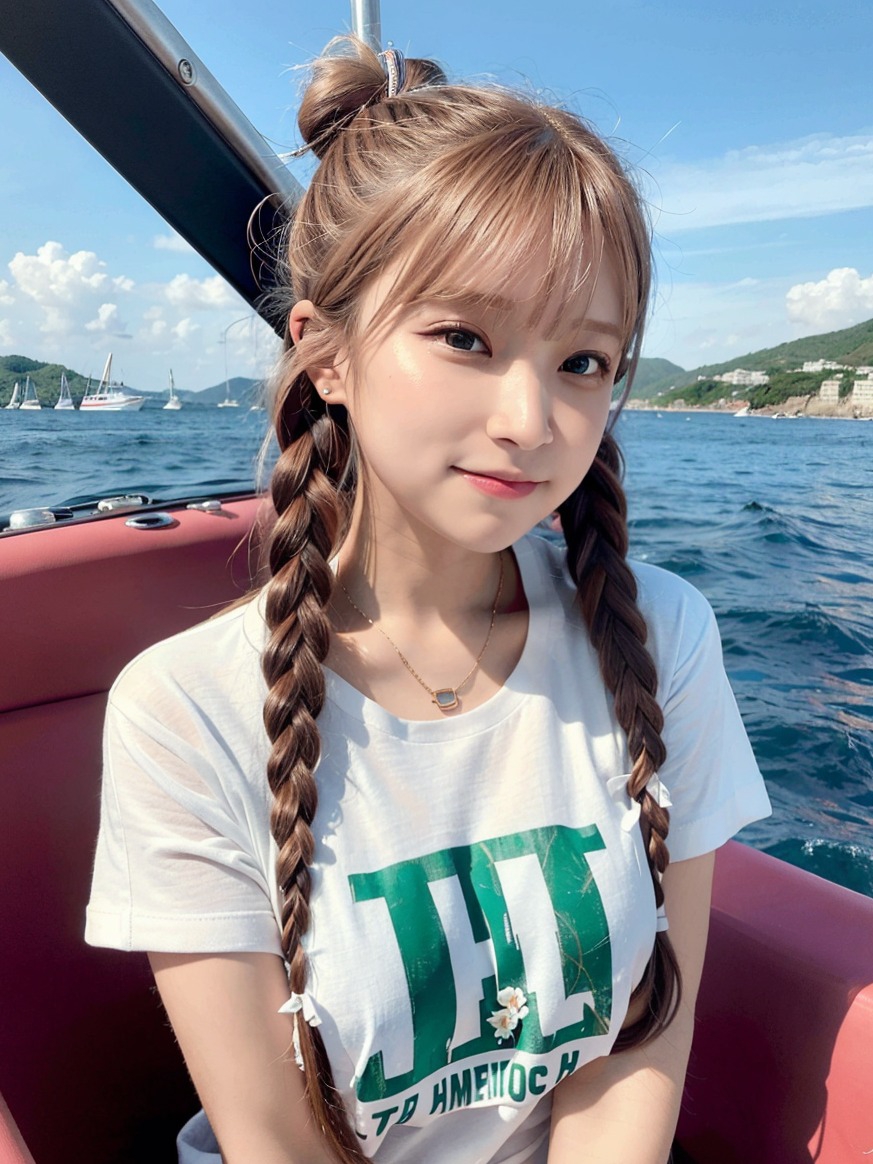 图片[4]-想尝尝海浪的味道 #Ai绘画#游艇出海 - 如意-如意