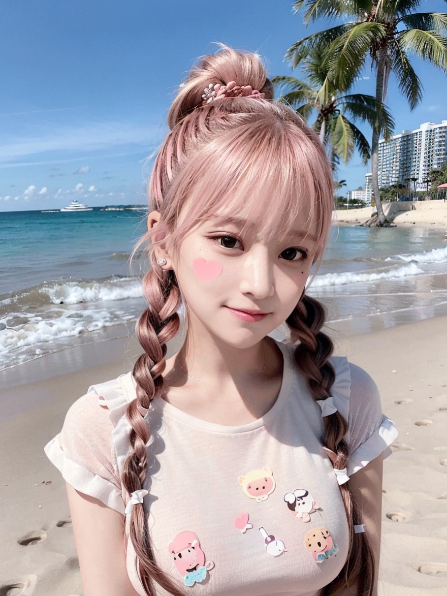 图片[3]-阳光，沙滩，还有我 当大海拥抱着天空，阳光洒满了脸庞 我只想在虚拟世界中，让海风在这一刻静止 - 如意-如意