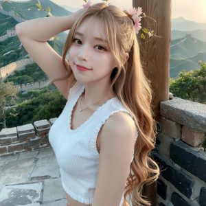 漫步长城 重温古老岁月 俯瞰千年历史    #Ai绘画#长城-如意