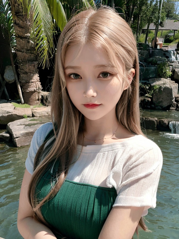 漫步青山绿水之间 我在蝉鸣声中闭上眼 享受着大自然的恩赐 #Ai绘画#出游 - 如意-如意