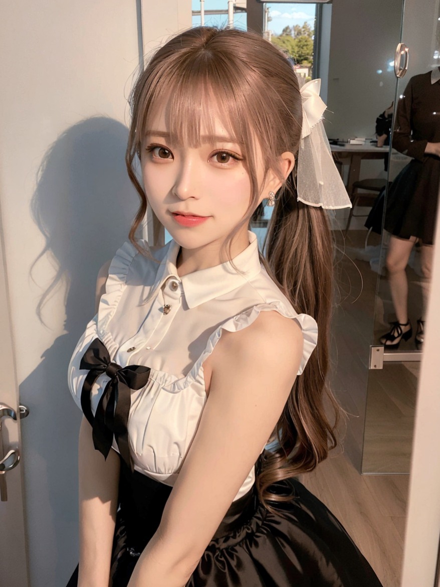 图片[1]-倚窗而望 朦胧的灯光下 沉浸在安静的世界里 #Ai绘画 - 如意-如意