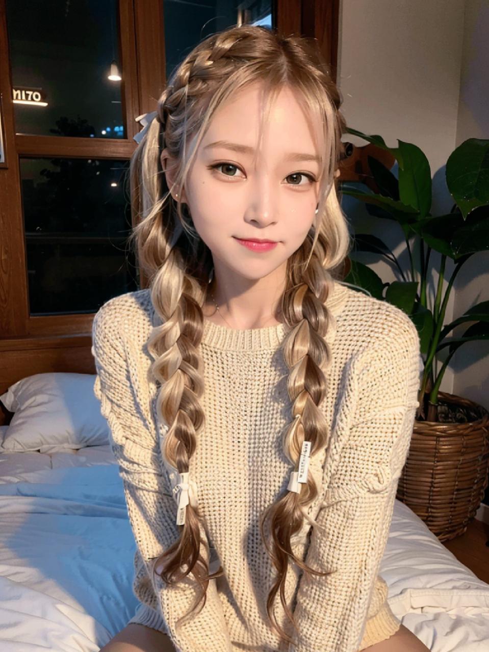 图片[1]-你在梦里会遇见虚拟的我吗？ 晚安，梦里见 #Ai绘画#AI - 如意-如意