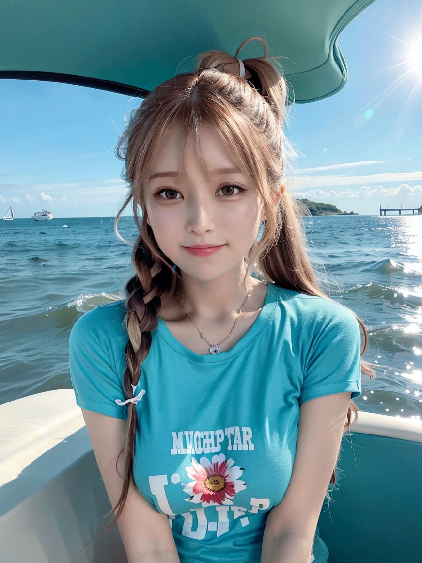 图片[2]-想尝尝海浪的味道 #Ai绘画#游艇出海 - 如意-如意