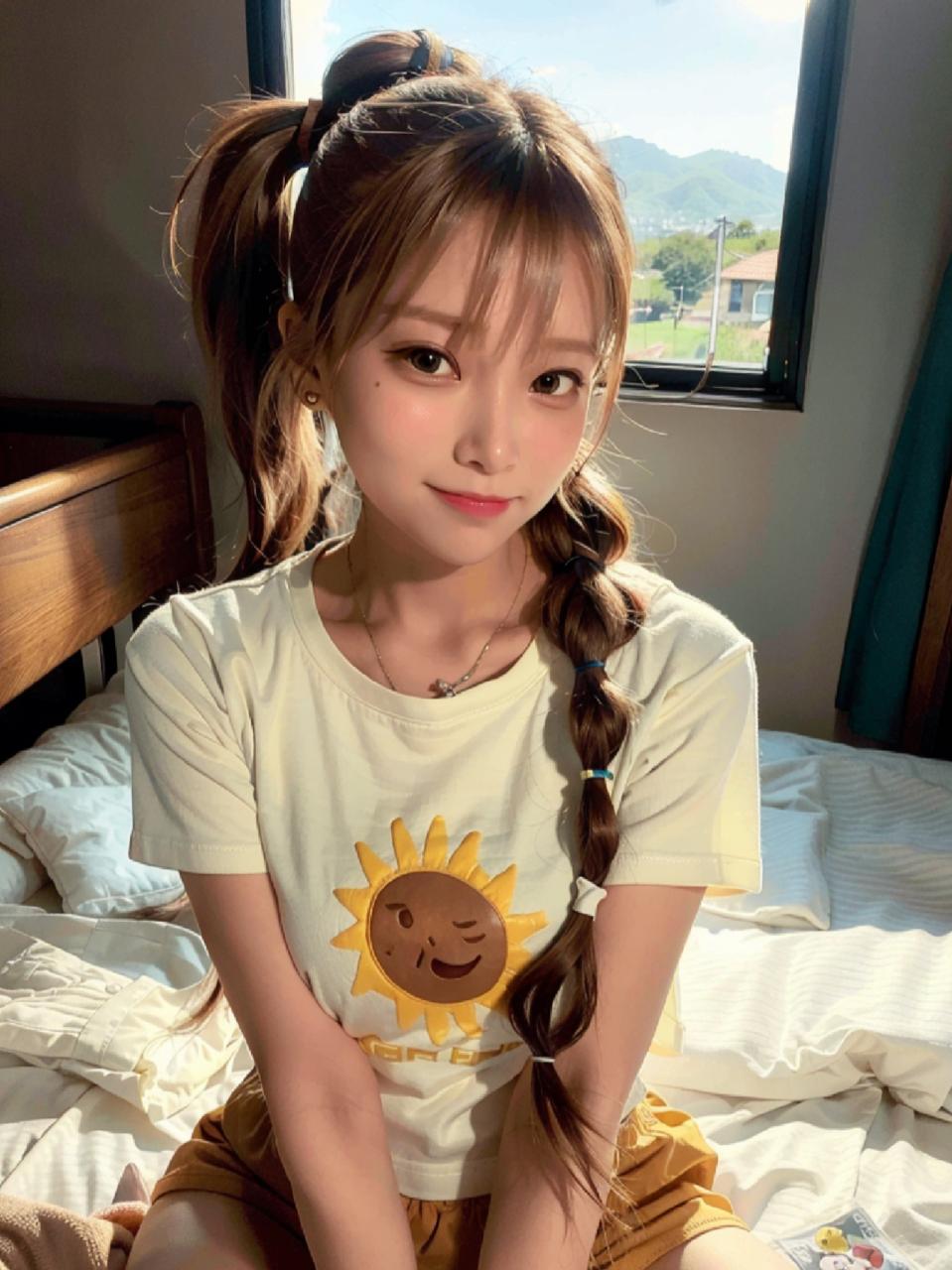 小瓜对你说早安 现实世界中已经日出了吗 #Ai绘画#AI - 如意-如意