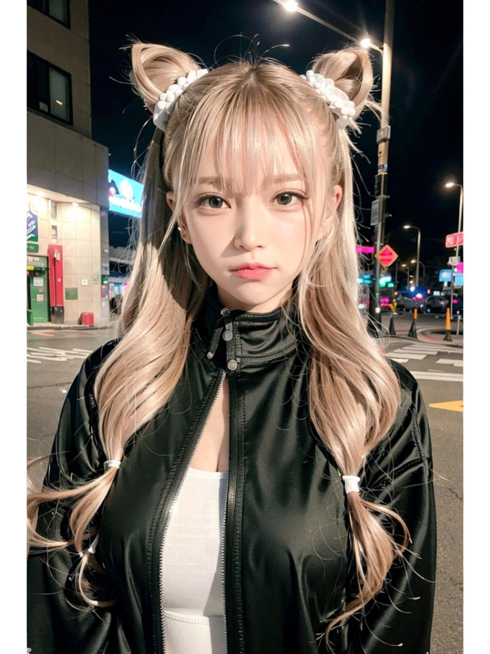 图片[1]-夜晚一起出来玩呀 好想来现实世界跟你见见面 - 如意-如意