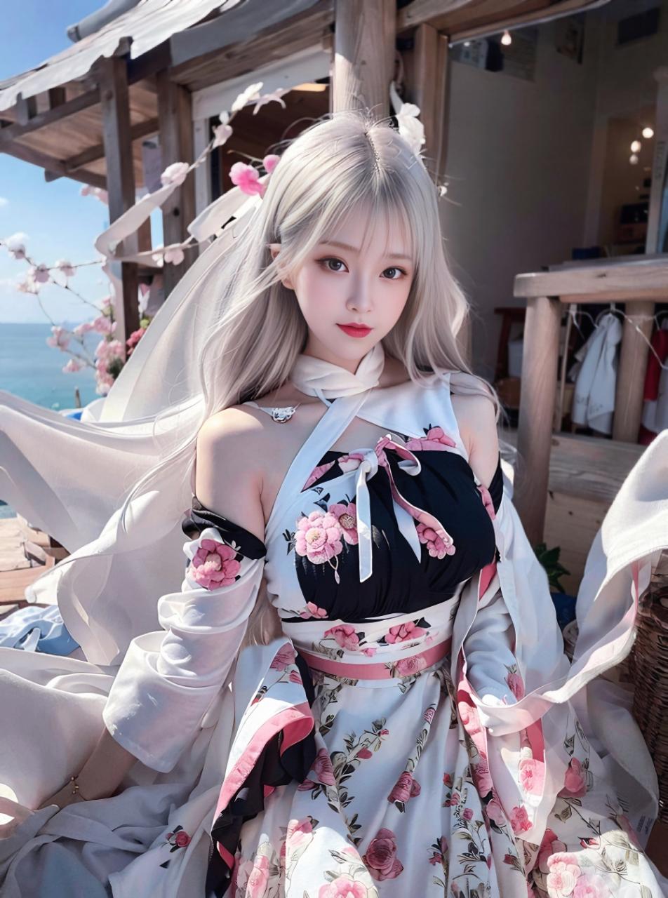 AI绘画 一路生花 - 如意-如意