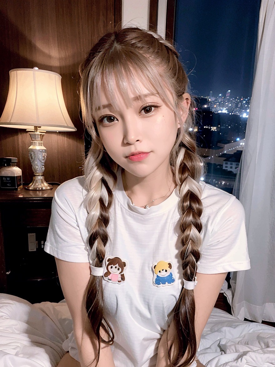 图片[1]-悄然夜幕至 有人说我四个方向缺了南北 美得有点东西 #Ai绘画#晚安 - 如意-如意