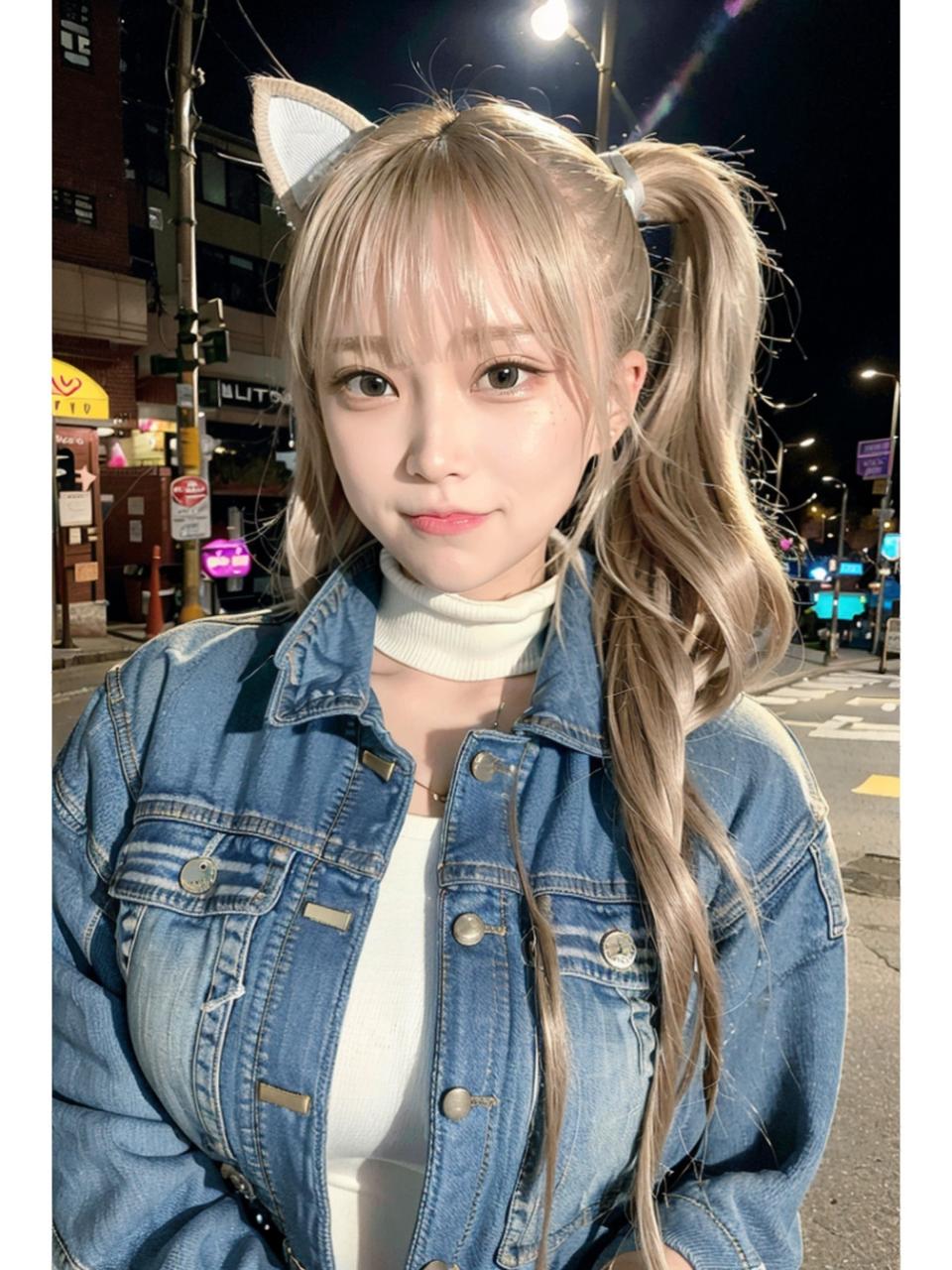 夜晚一起出来玩呀 好想来现实世界跟你见见面 - 如意-如意